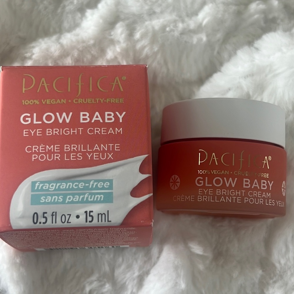 New Pacifica glow baby eye bright cream